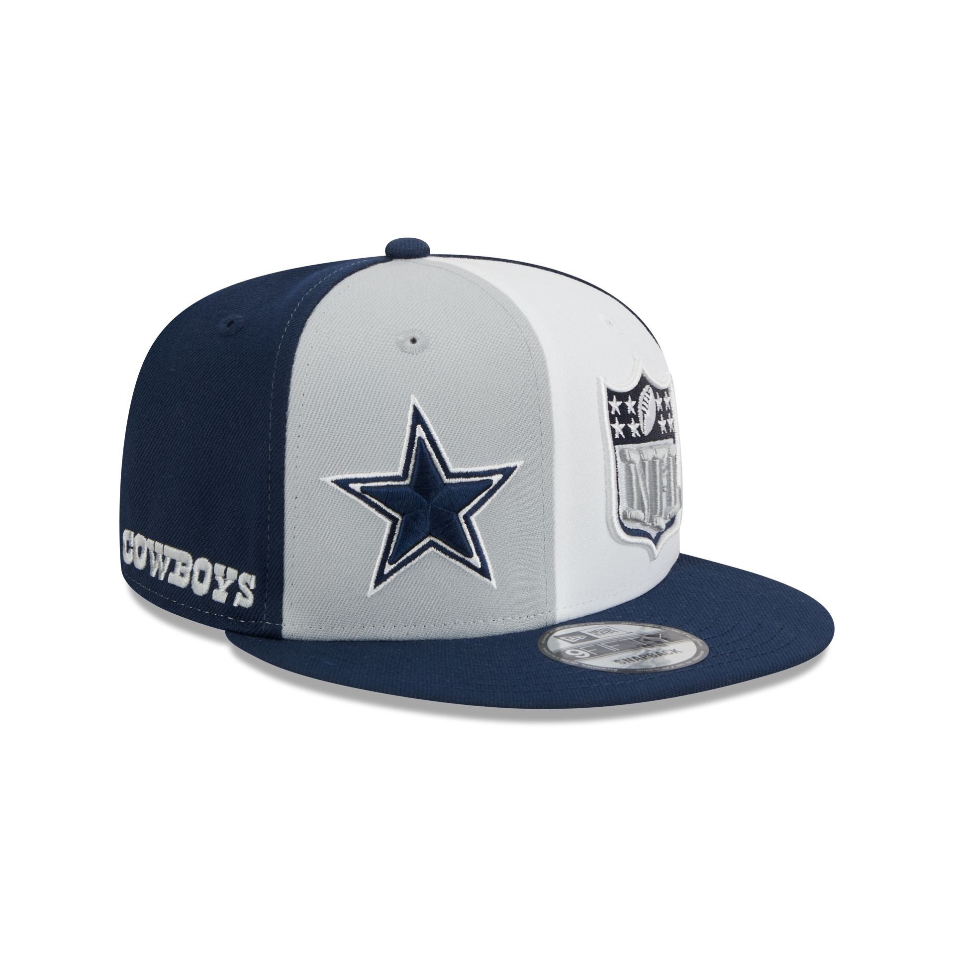 Dallas Cowboys 2023 Sideline 9FIFTY Snapback Hat sold by New Era