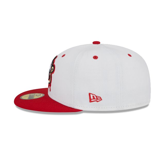 Lehigh Valley IronPigs Theme Night White 59FIFTY Fitted Hat sold by New Era product image thumbnail 4