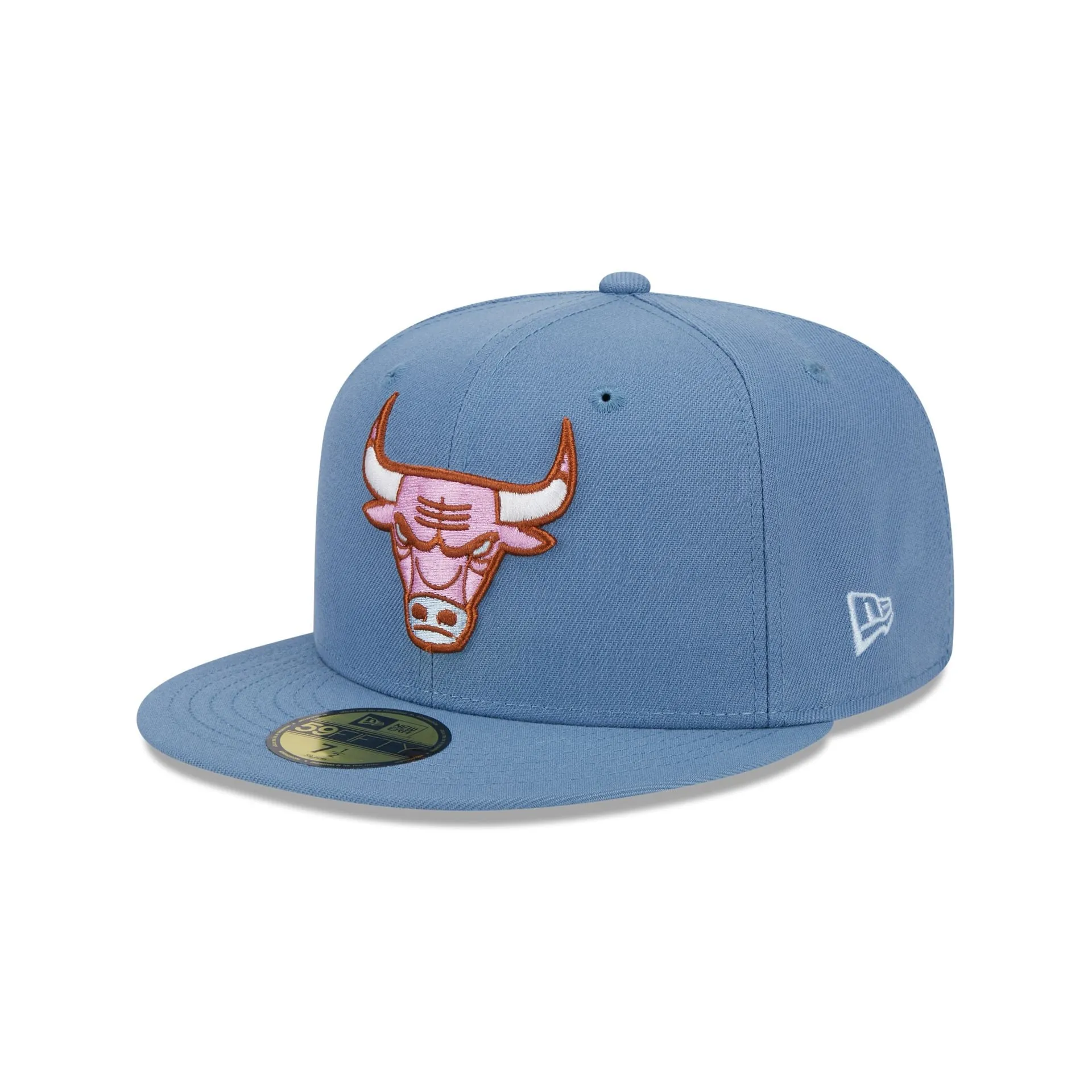 Chicago Bulls Color Pack Faded Blue 59FIFTY Fitted Hat sold by New Era product image thumbnail 3