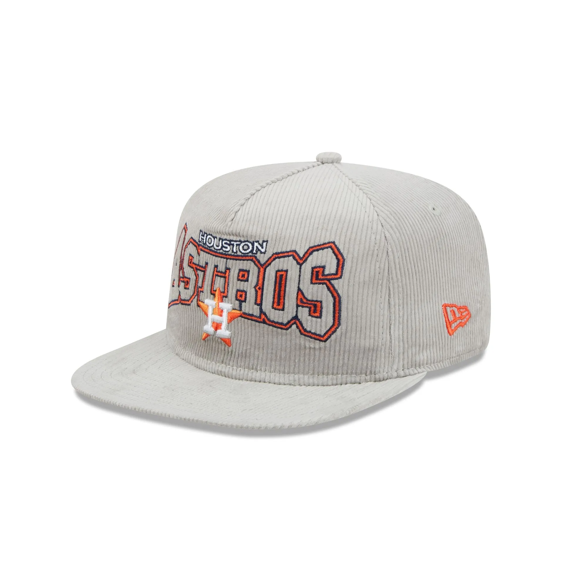 Houston Astros Gray Cord Golfer Hat sold by New Era