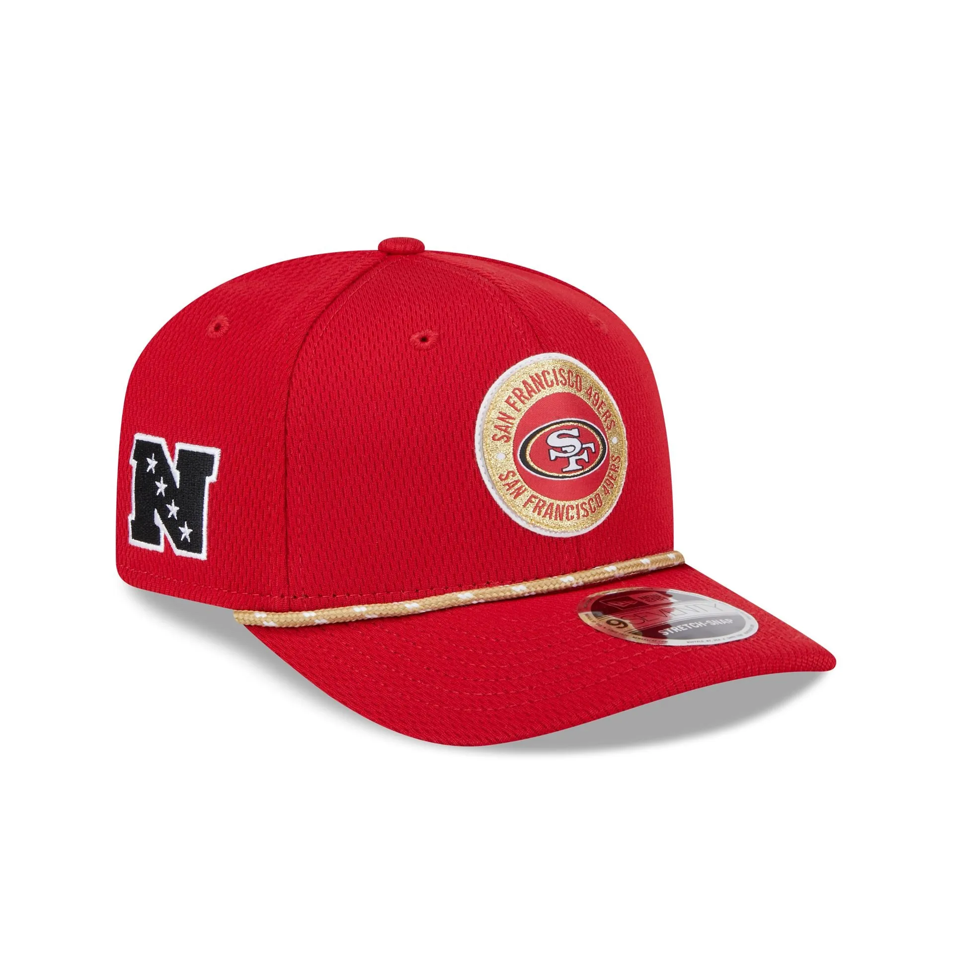 San Francisco 49ers 2024 Sideline 9SEVENTY Stretch-Snap Hat sold by New Era