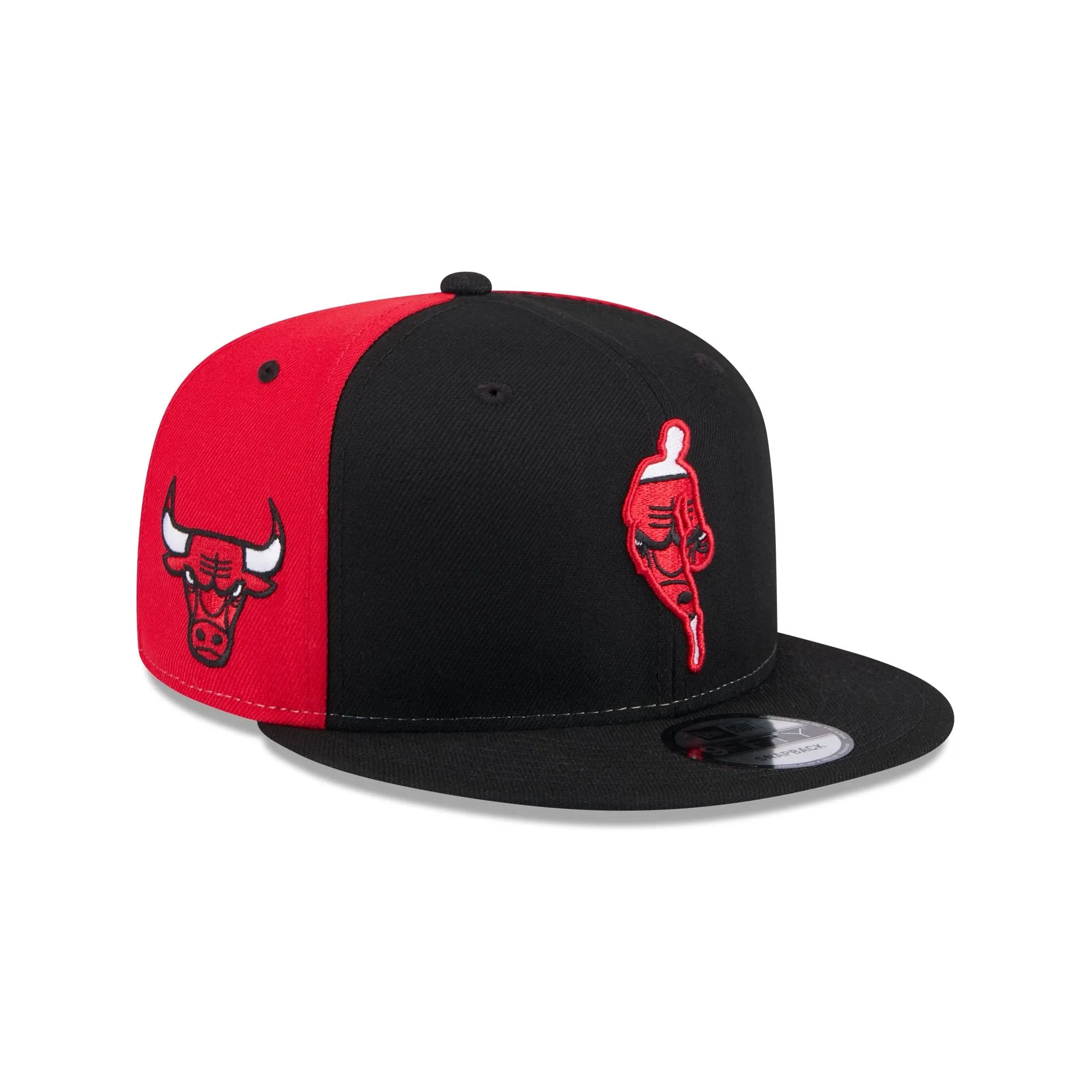 Chicago Bulls Front Logoman 9FIFTY Snapback Hat sold by New Era
