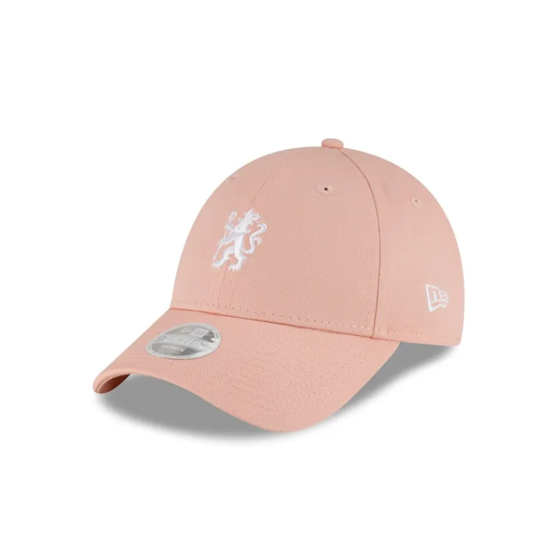 Chelsea FC Women's Pink 9FORTY Adjustable Hat sold by New Era