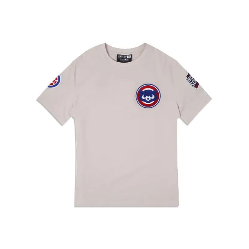 Chicago Cubs Logo Select Chrome T-Shirt sold by New Era