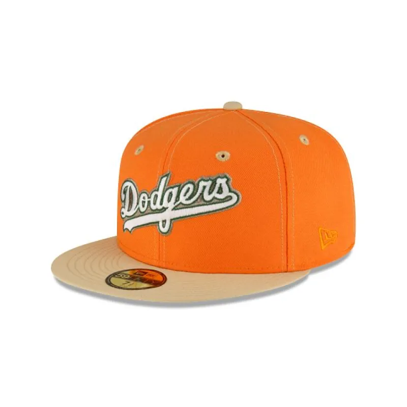 Just Caps Orange Popsicle Los Angeles Dodgers 59FIFTY Fitted Hat sold by New Era
