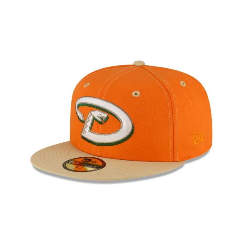 Just Caps Orange Popsicle Arizona Diamondbacks 59FIFTY Fitted Hat sold by New Era