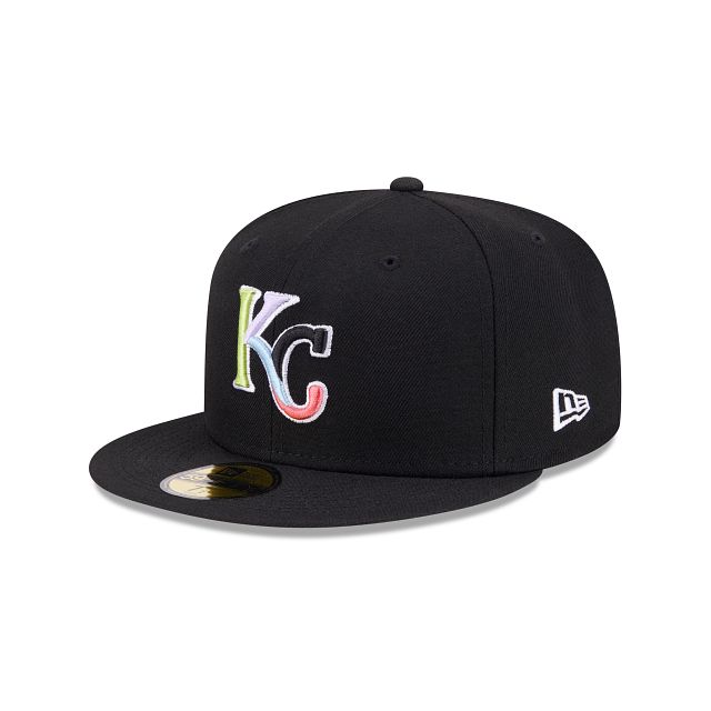 Kansas City Royals Color Pack Black 59FIFTY Fitted Hat sold by New Era product image thumbnail 3
