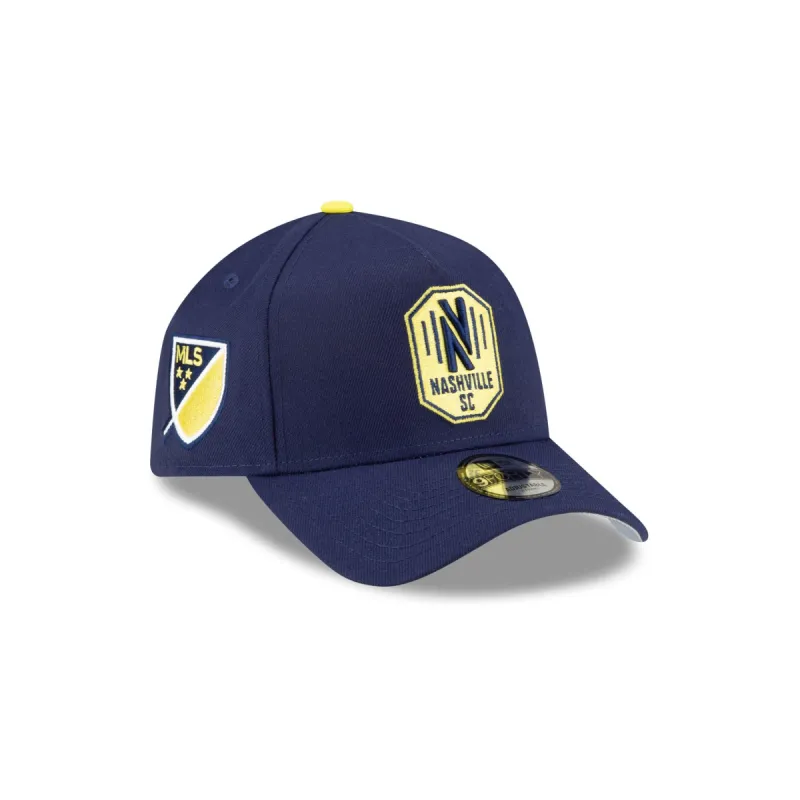 Nashville SC 2024 MLS Kickoff 9FORTY A-Frame Snapback Hat sold by New Era