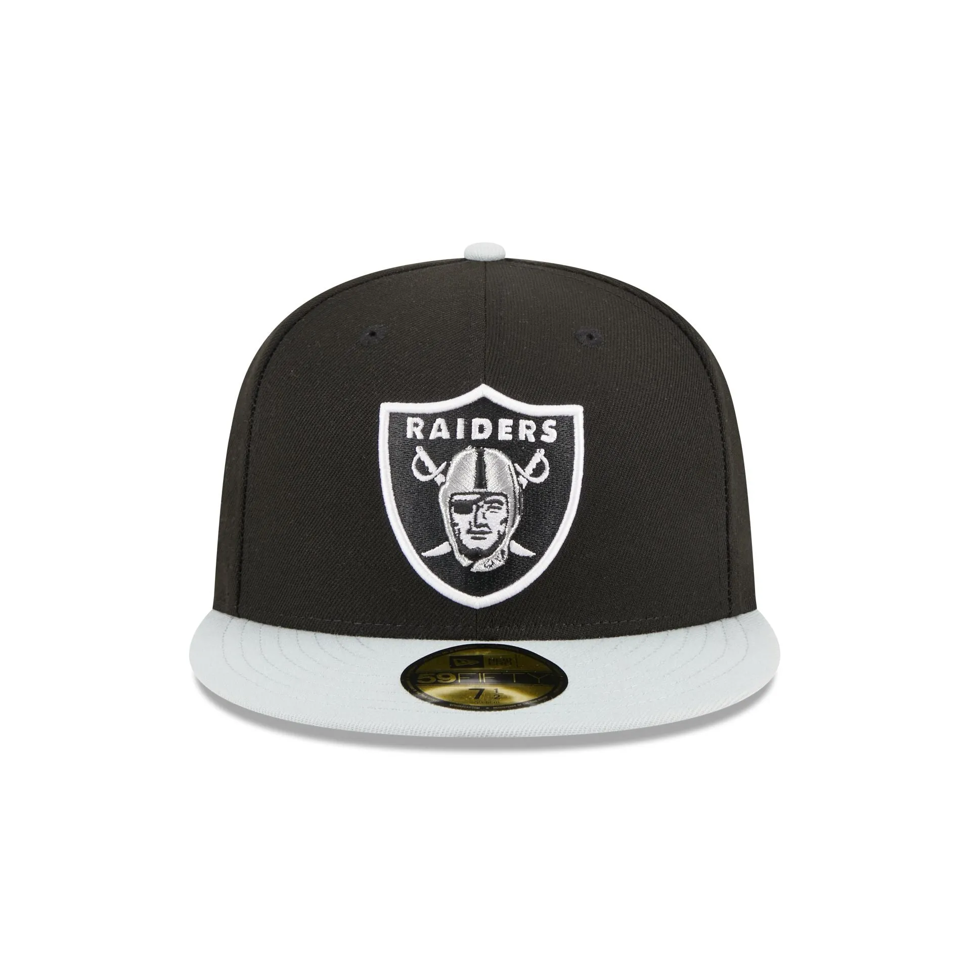 Las Vegas Raiders Throwback Hidden 59FIFTY Fitted Hat sold by New Era product image thumbnail 2