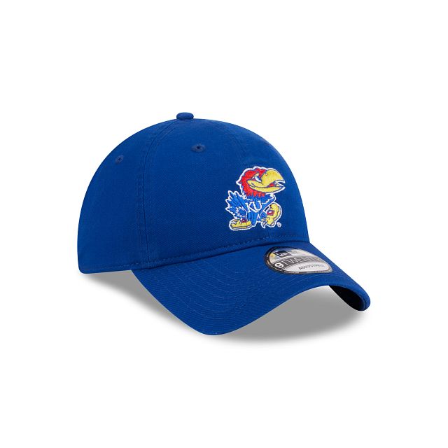 Kansas Jayhawks Blue 9TWENTY Adjustable Hat sold by New Era product image thumbnail 3