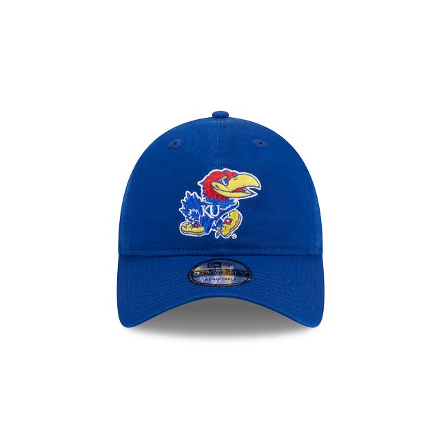 Kansas Jayhawks Blue 9TWENTY Adjustable Hat sold by New Era product image thumbnail 2