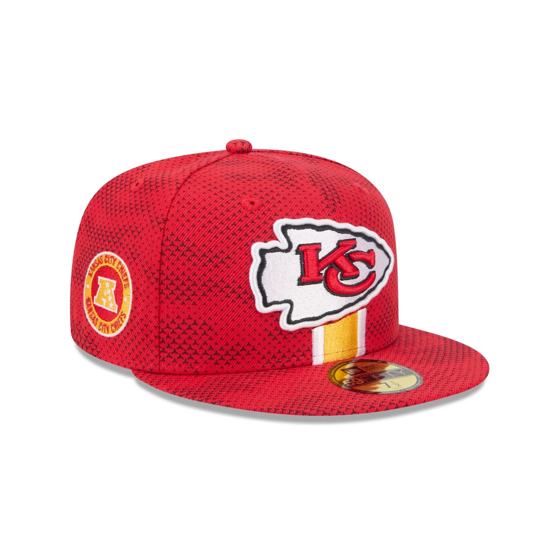 Kansas City Chiefs 2024 Sideline 59FIFTY Fitted Hat sold by New Era