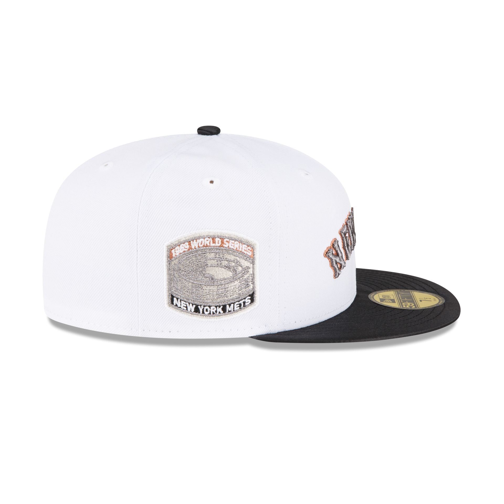 Just Caps Optic White New York Mets 59FIFTY Fitted Hat sold by New Era product image thumbnail 4