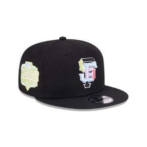 San Francisco Giants Color Pack Black 9FIFTY Snapback Hat sold by New Era