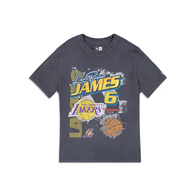 Los Angeles Lakers 2024 Rally Drive LeBron James T-Shirt sold by New Era