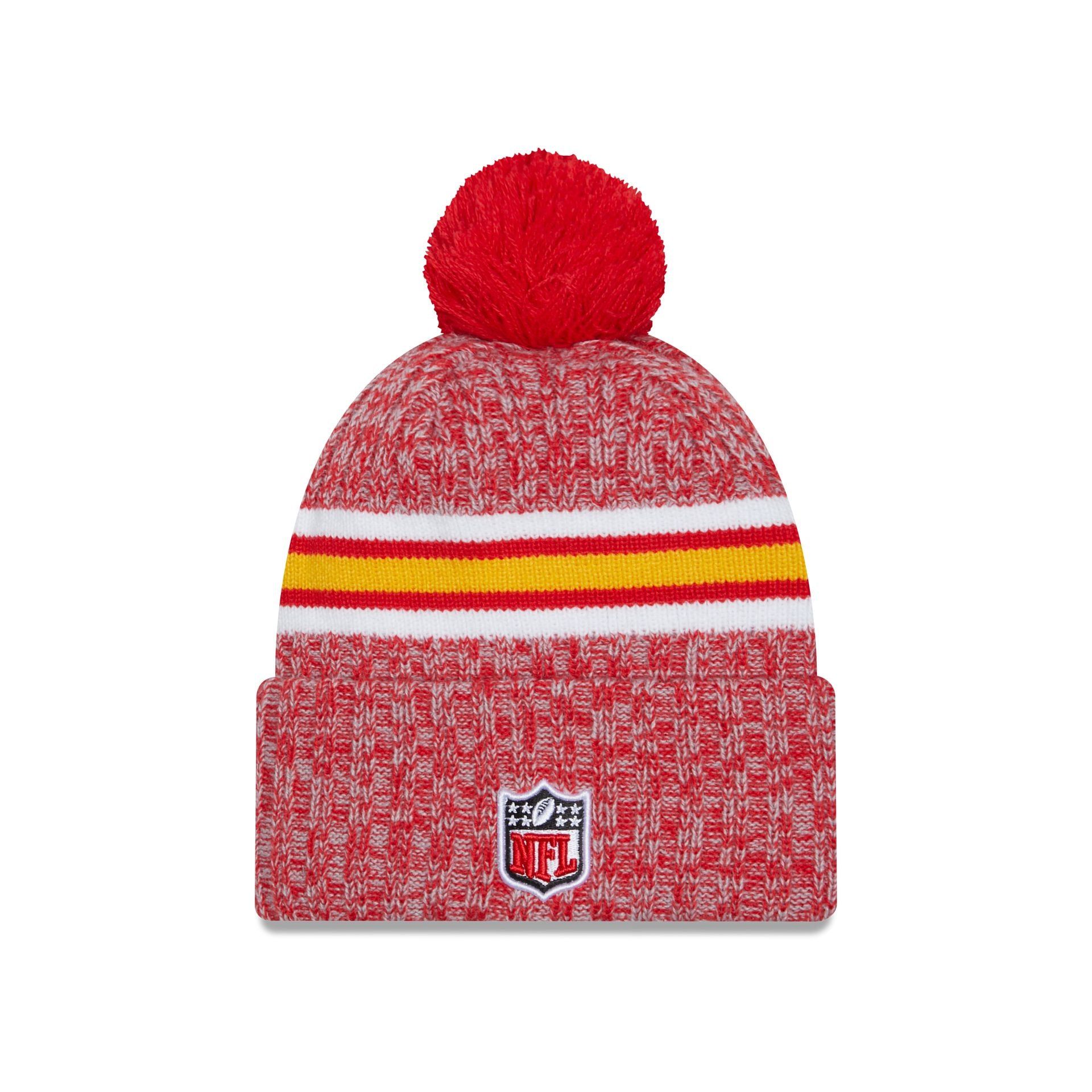 Kansas City Chiefs 2023 Cold Weather Pom Knit sold by New Era product image thumbnail 4