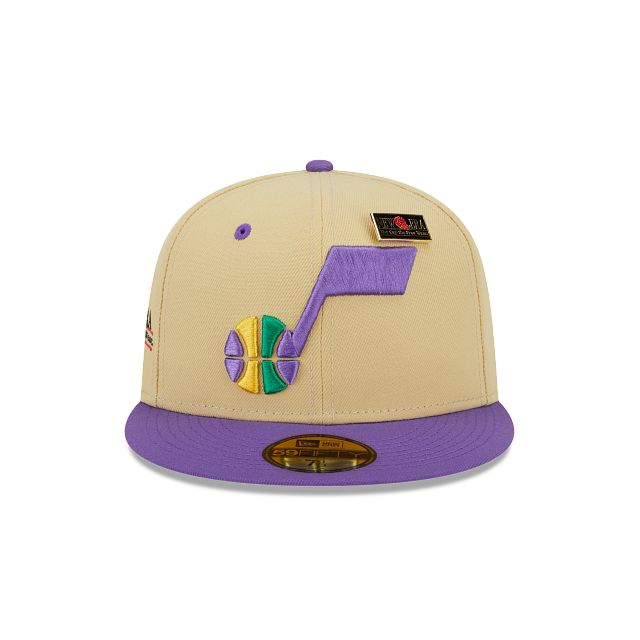 Utah Jazz Tan 59FIFTY Fitted Hat sold by New Era product image thumbnail 2