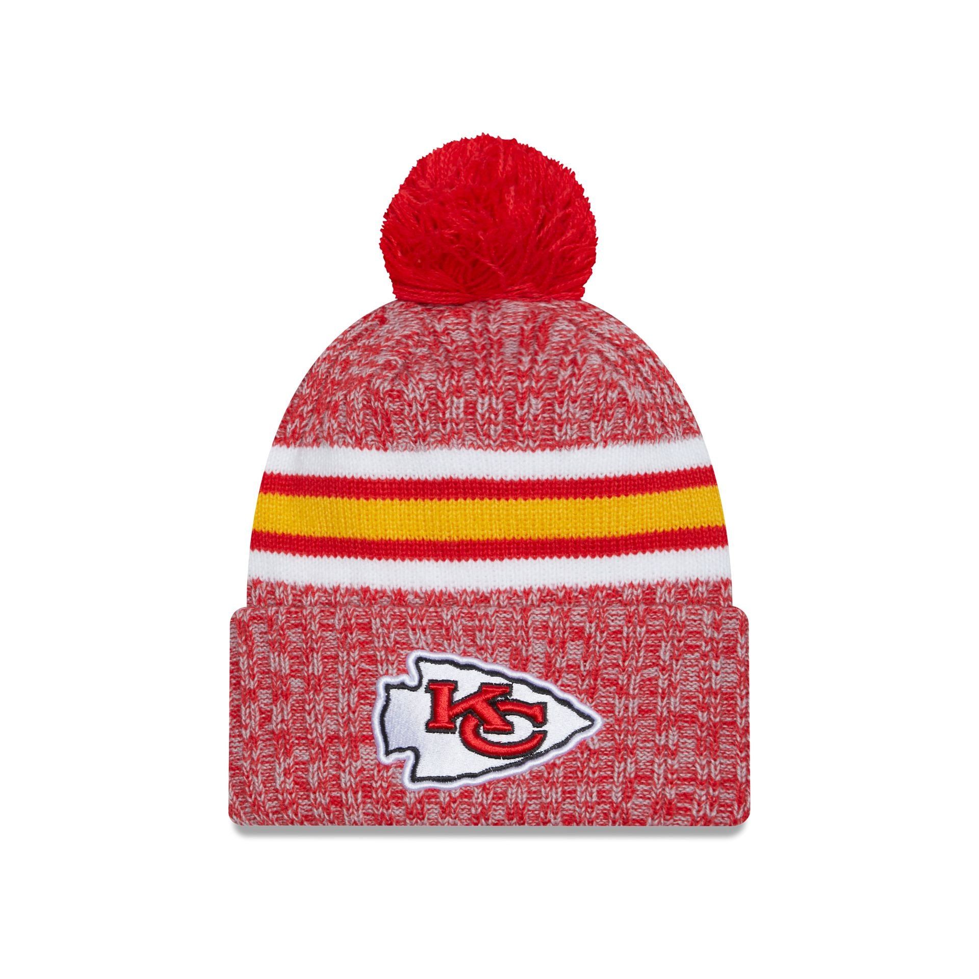 Kansas City Chiefs 2023 Cold Weather Pom Knit sold by New Era product image thumbnail 3