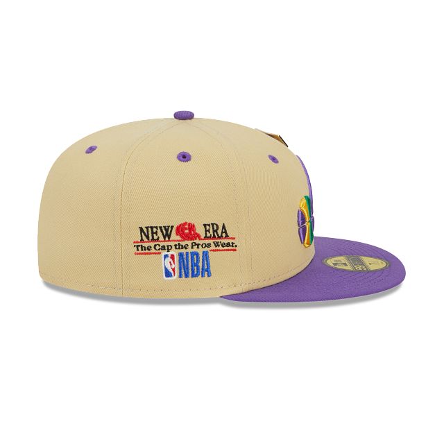 Utah Jazz Tan 59FIFTY Fitted Hat sold by New Era product image thumbnail 4