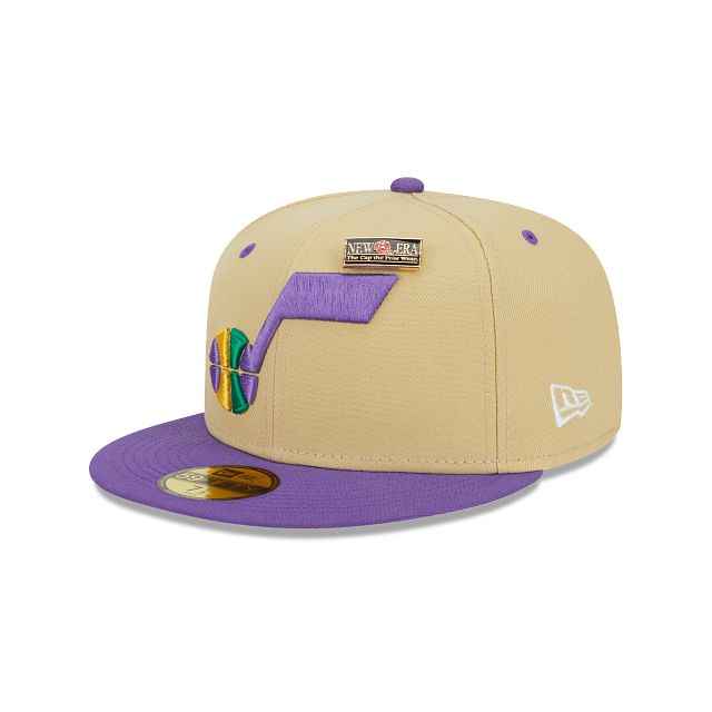 Utah Jazz Tan 59FIFTY Fitted Hat sold by New Era product image thumbnail 3