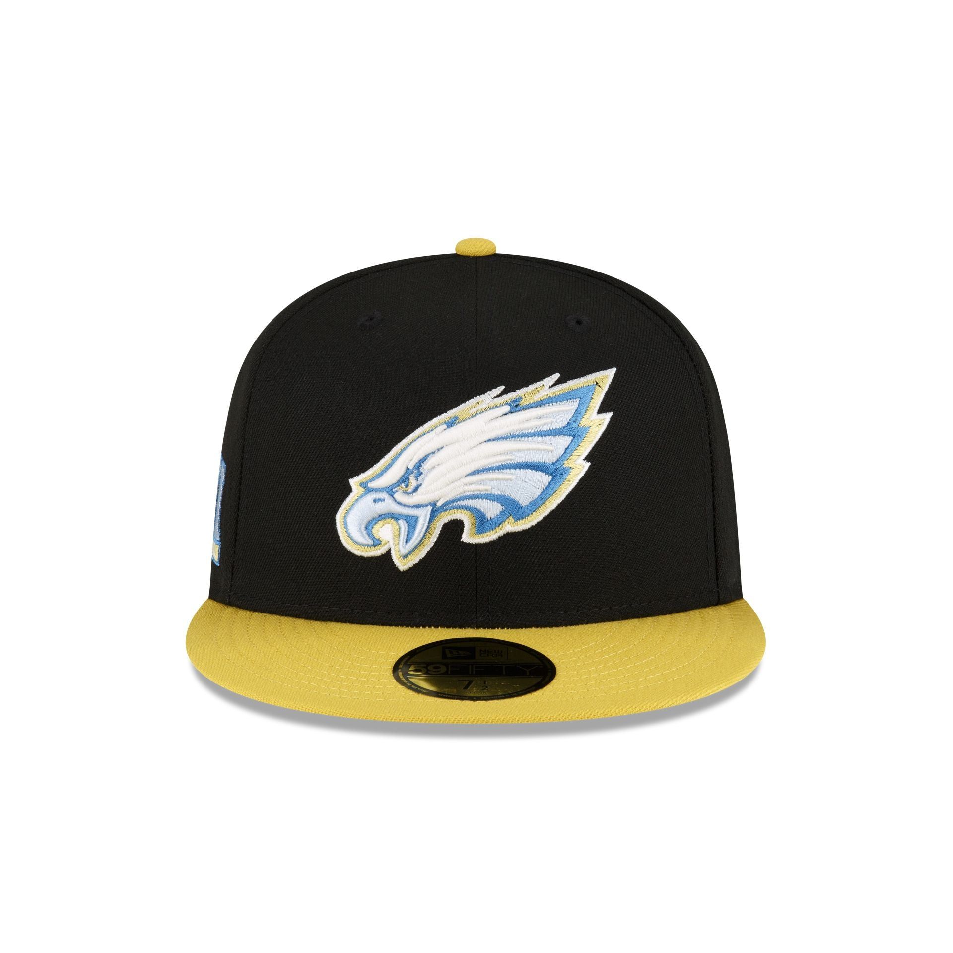 Philadelphia Eagles Chartreuse Visor 59FIFTY Fitted Hat sold by New Era product image thumbnail 2