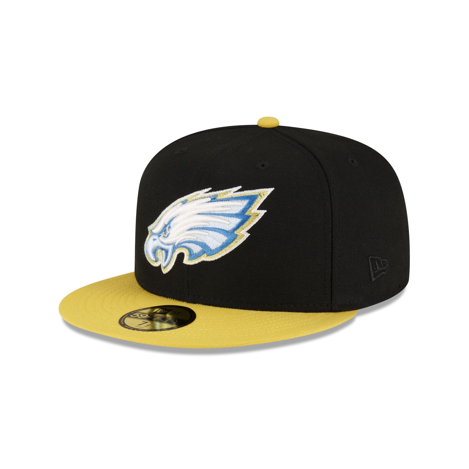 Philadelphia Eagles Chartreuse Visor 59FIFTY Fitted Hat sold by New Era product image thumbnail 3