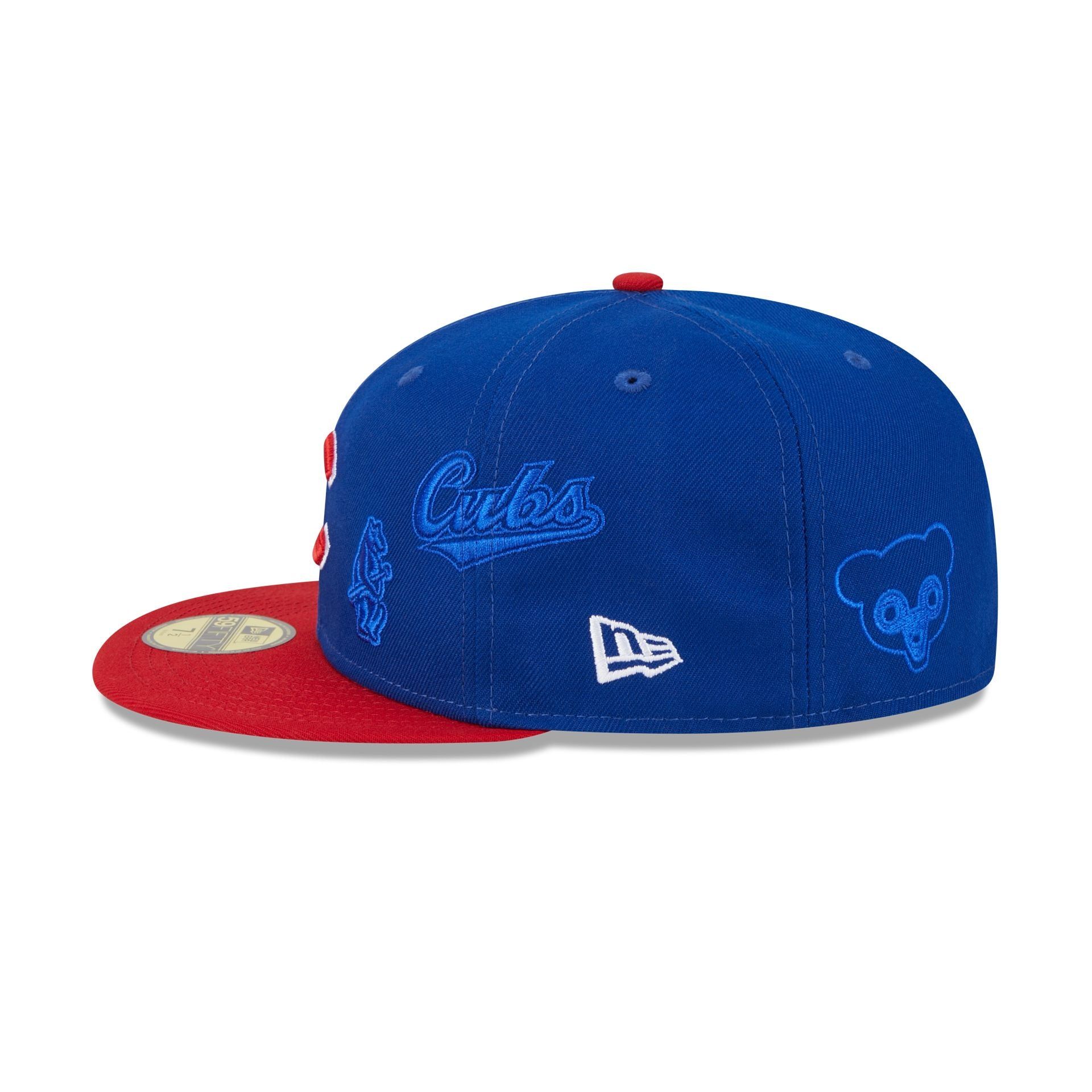 Chicago Cubs Multi Logo 59FIFTY Fitted Hat sold by New Era product image thumbnail 4
