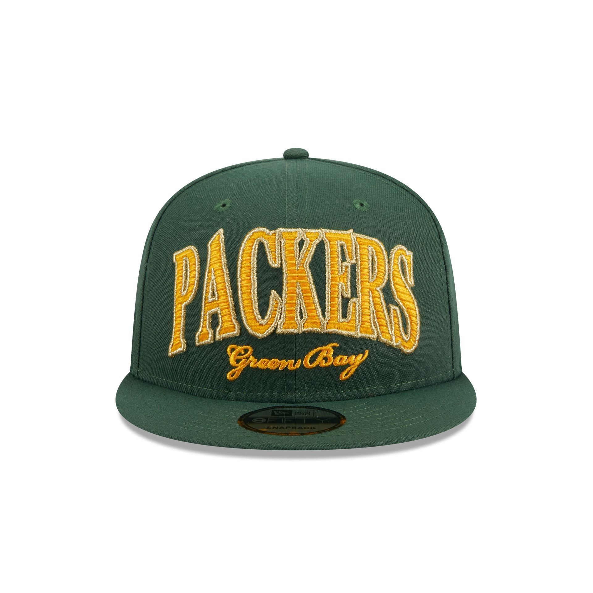 Green Bay Packers Throwback 9FIFTY Snapback Hat sold by New Era product image thumbnail 2