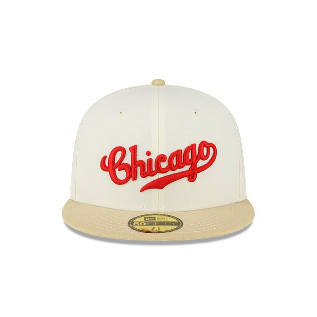 Just Caps Chrome Chicago Cubs 59FIFTY Fitted Hat sold by New Era product image thumbnail 2