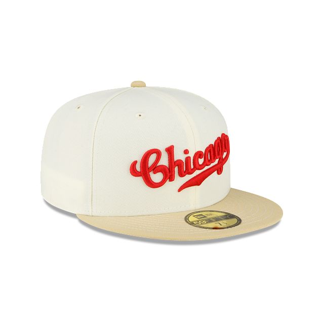 Just Caps Chrome Chicago Cubs 59FIFTY Fitted Hat sold by New Era product image thumbnail 3