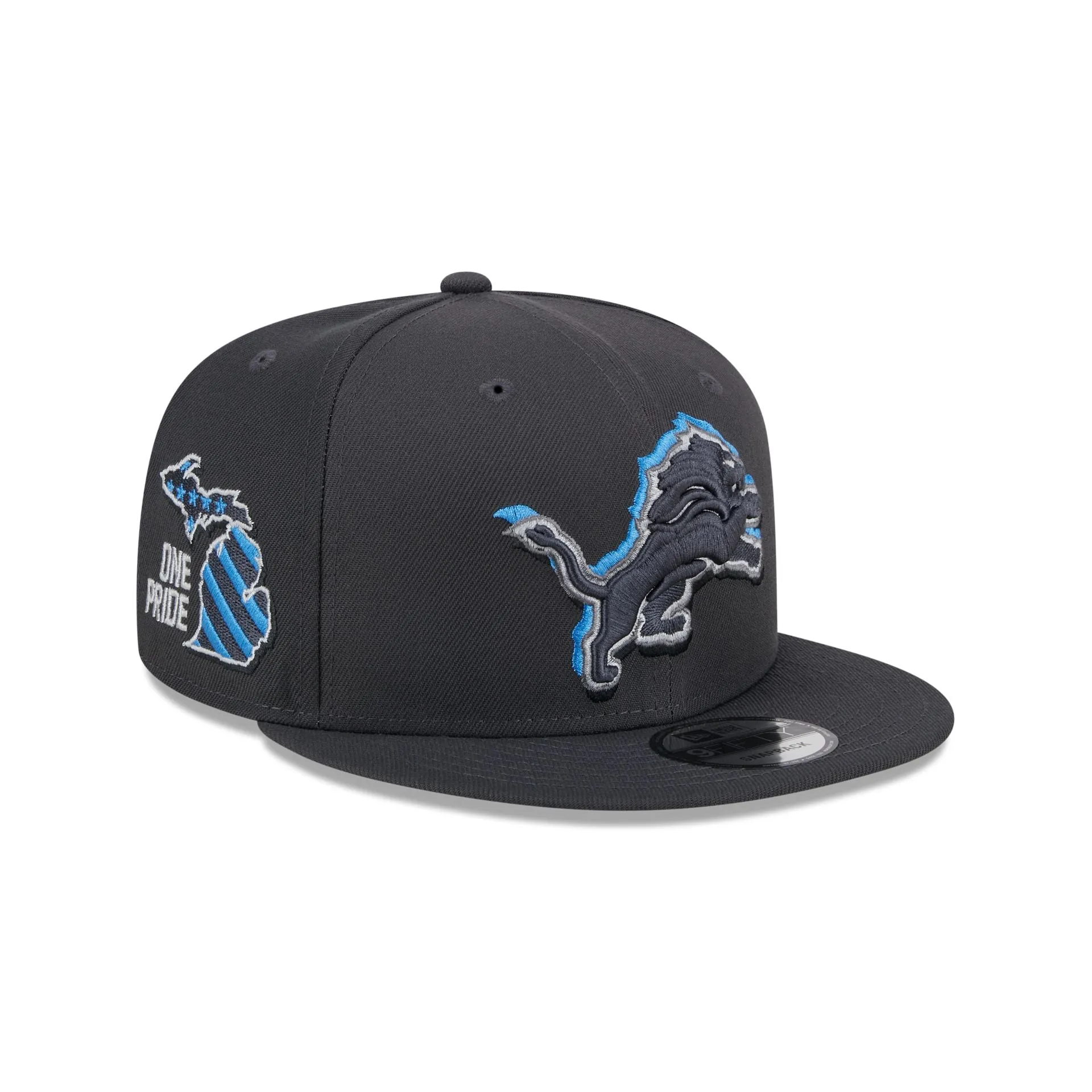 Detroit Lions 2024 Draft 9FIFTY Snapback Hat sold by New Era