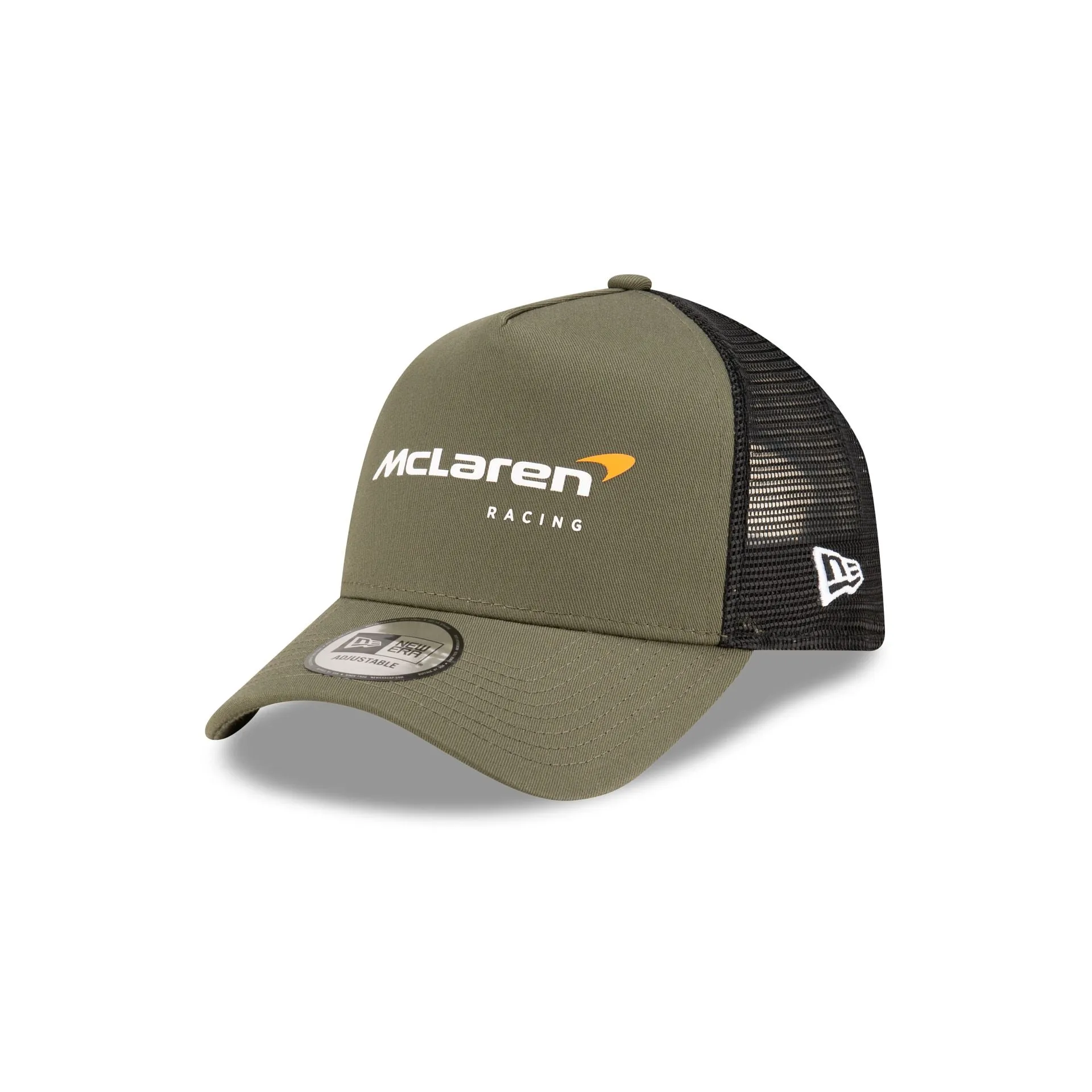 McLaren Formula 1 Team Olive 9FORTY A-Frame Trucker sold by New Era