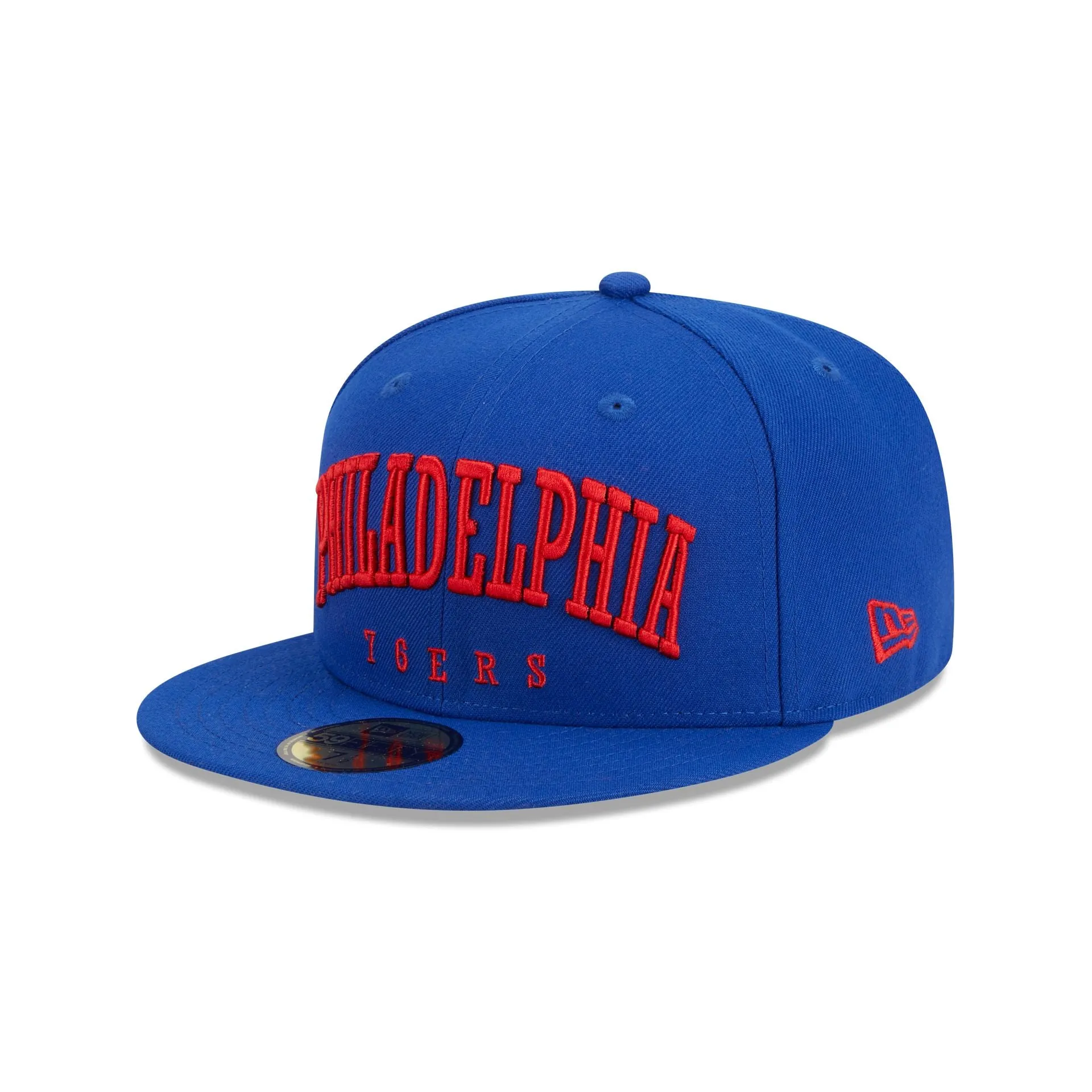 Philadelphia 76ers Sport Night Wordmark 59FIFTY Fitted Hat sold by New Era product image thumbnail 3