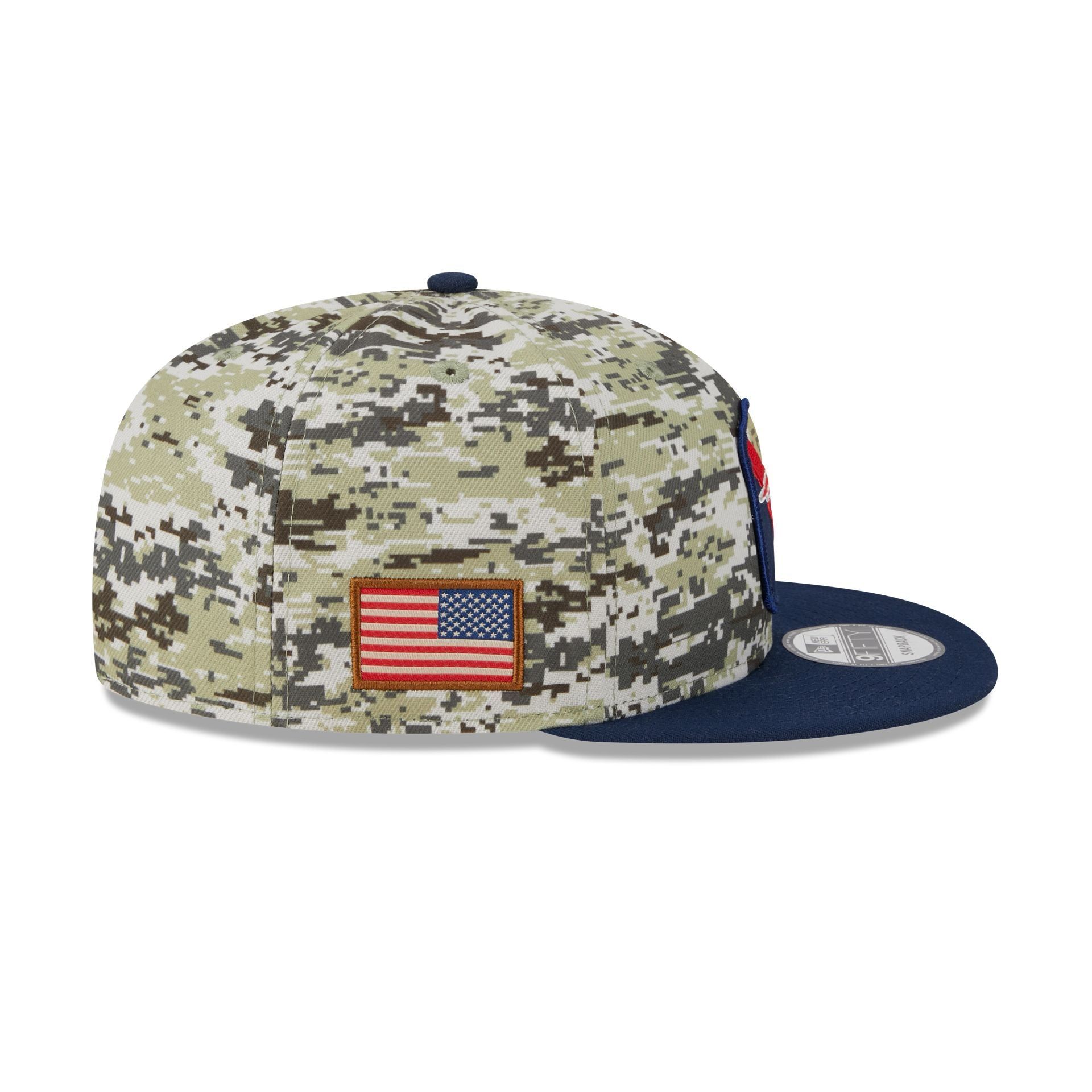New England Patriots 2023 Salute to Service Camo 9FIFTY Snapback Hat sold by New Era product image thumbnail 4