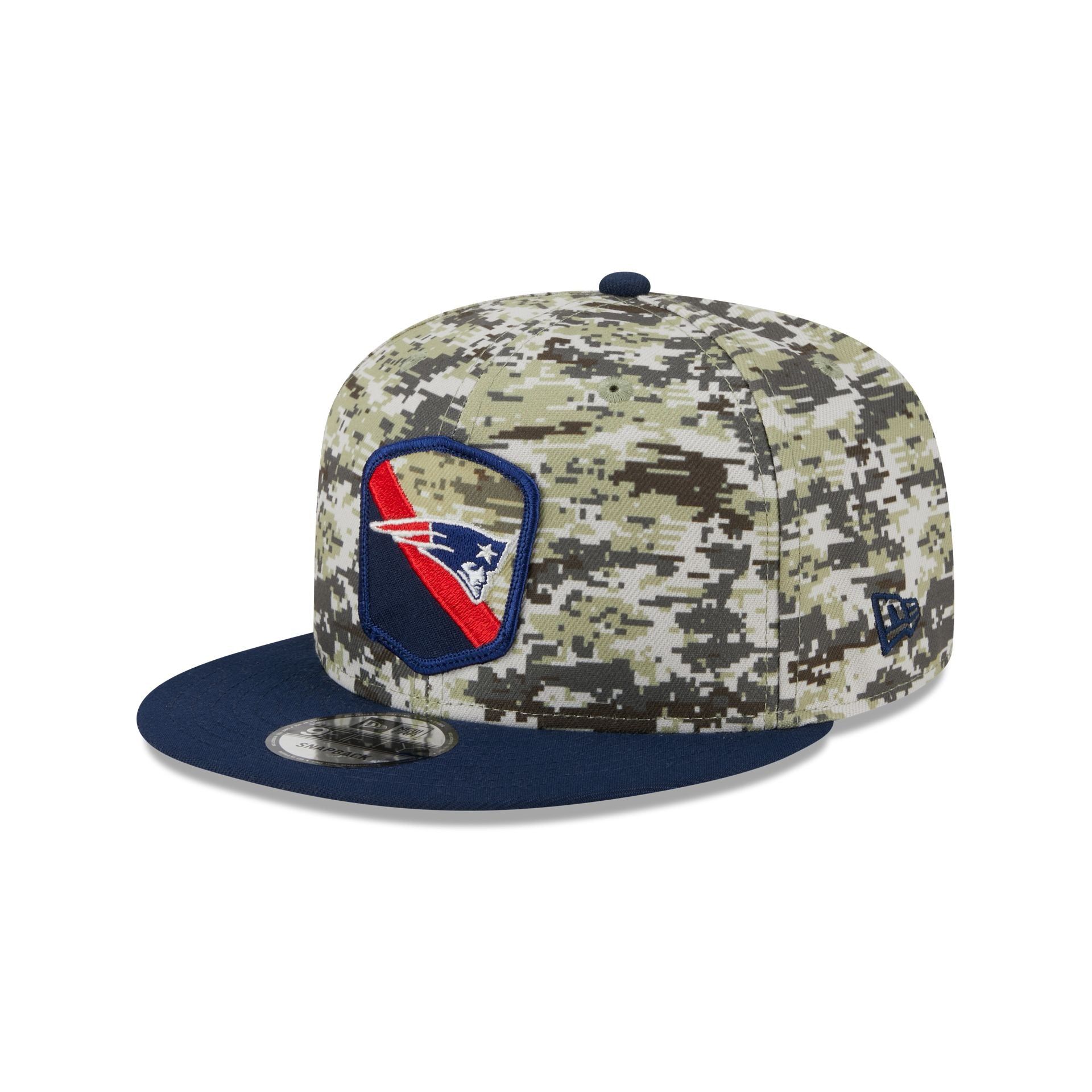 New England Patriots 2023 Salute to Service Camo 9FIFTY Snapback Hat sold by New Era product image thumbnail 3