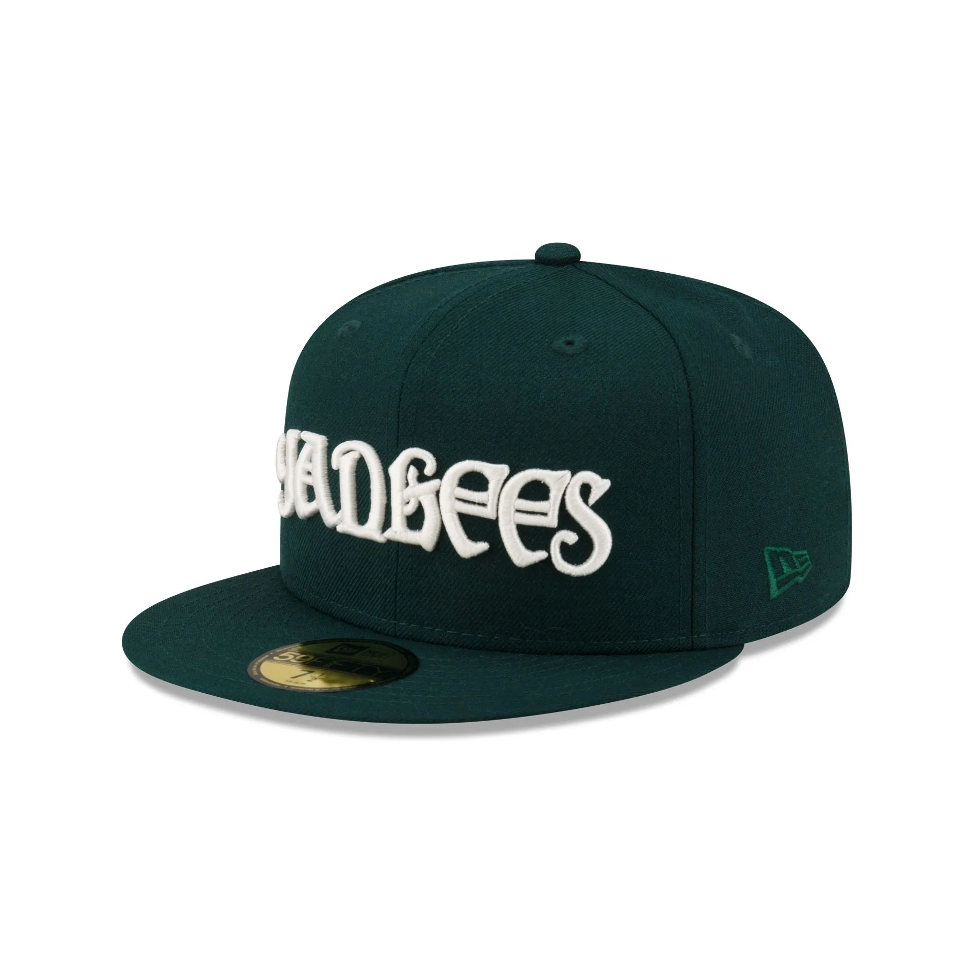 Just Caps Dark Green Wool New York Yankees 59FIFTY Fitted Hat sold by New Era product image thumbnail 3