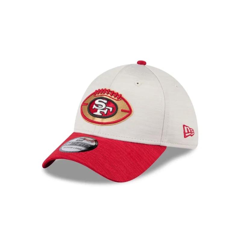 San Francisco 49ers 2024 Historic Sideline 39THIRTY Stretch Fit Hat sold by New Era