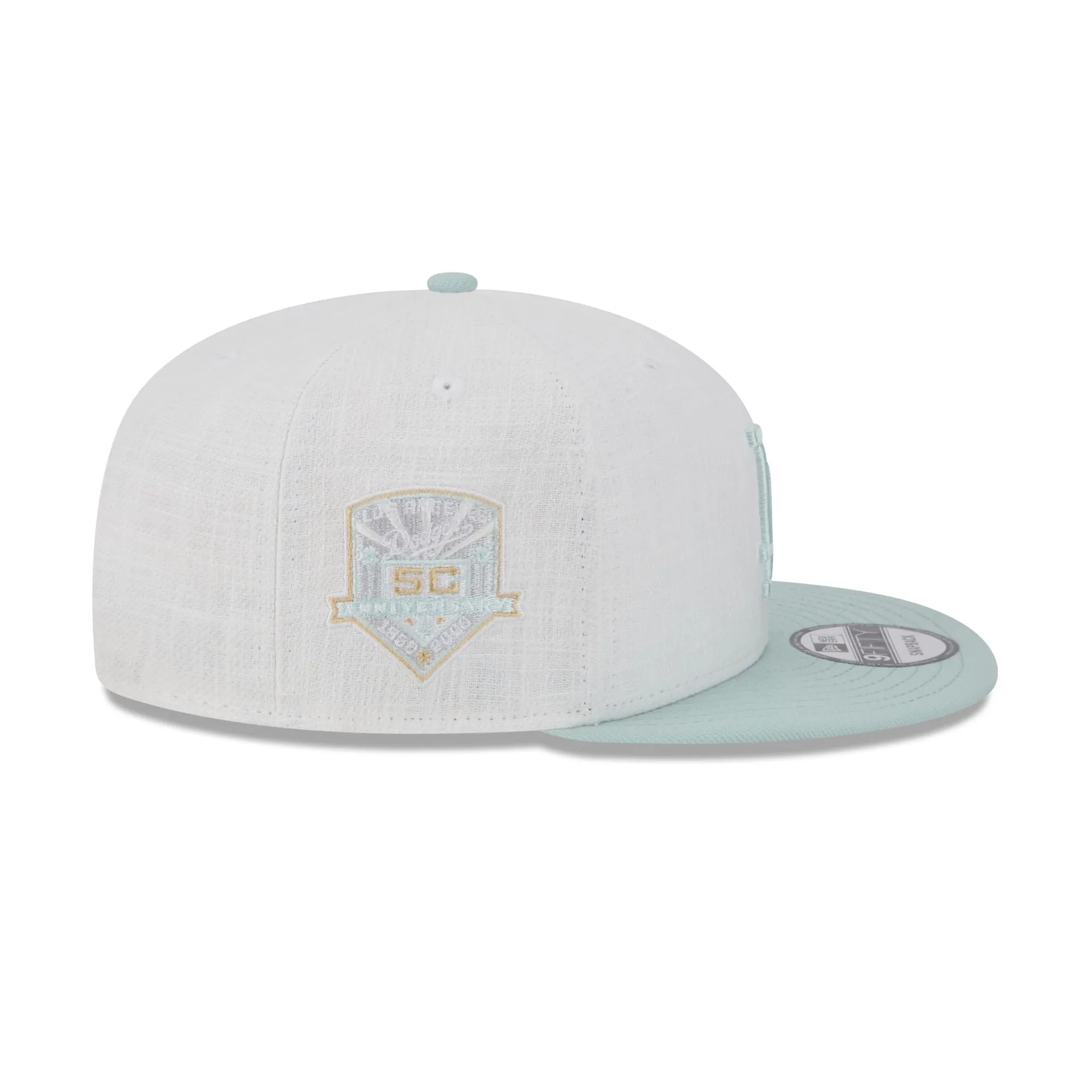 Los Angeles Dodgers Minty Breeze Logo Select 9FIFTY Snapback Hat sold by New Era product image thumbnail 4