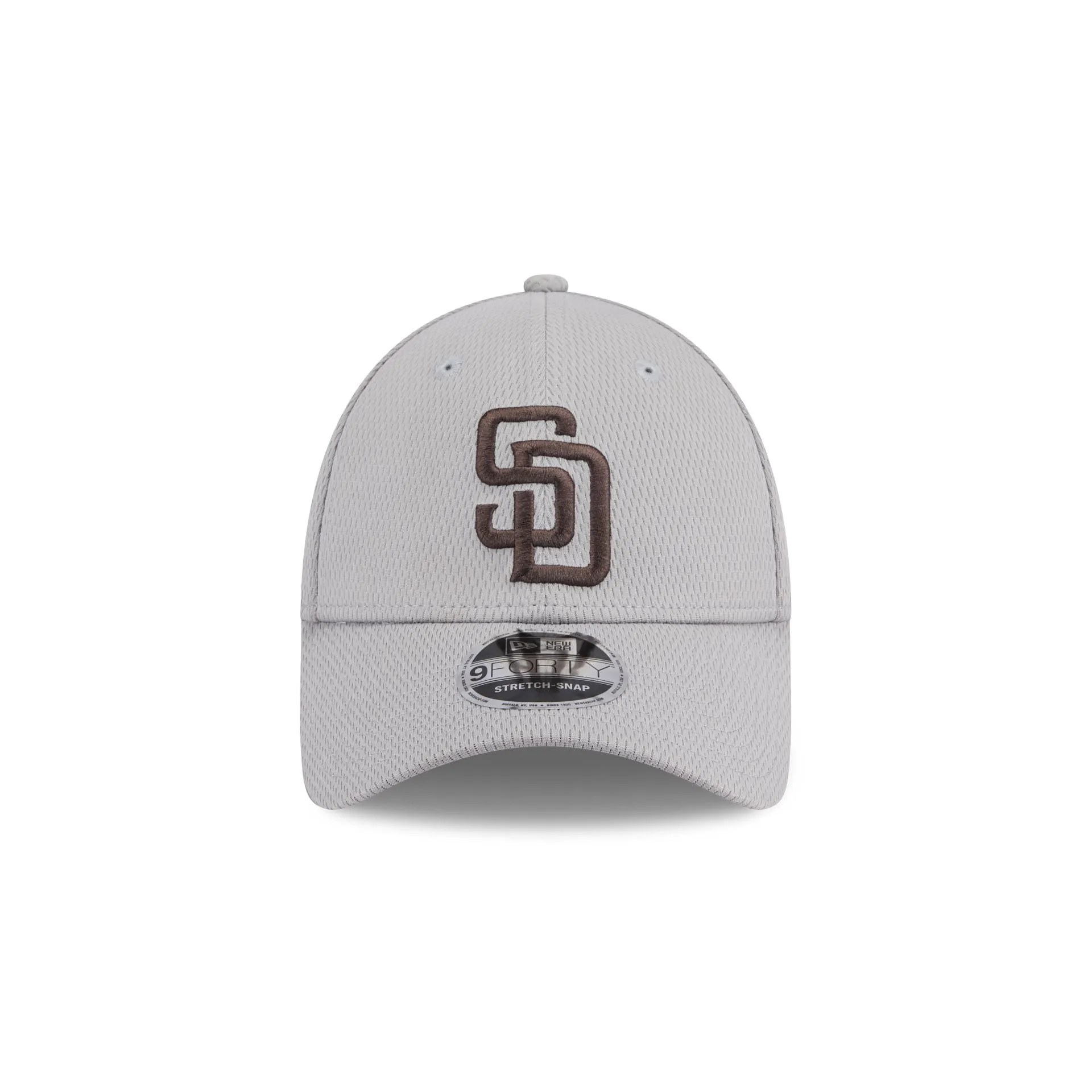 San Diego Padres Gray 9FORTY Stretch-Snap Hat sold by New Era product image thumbnail 2