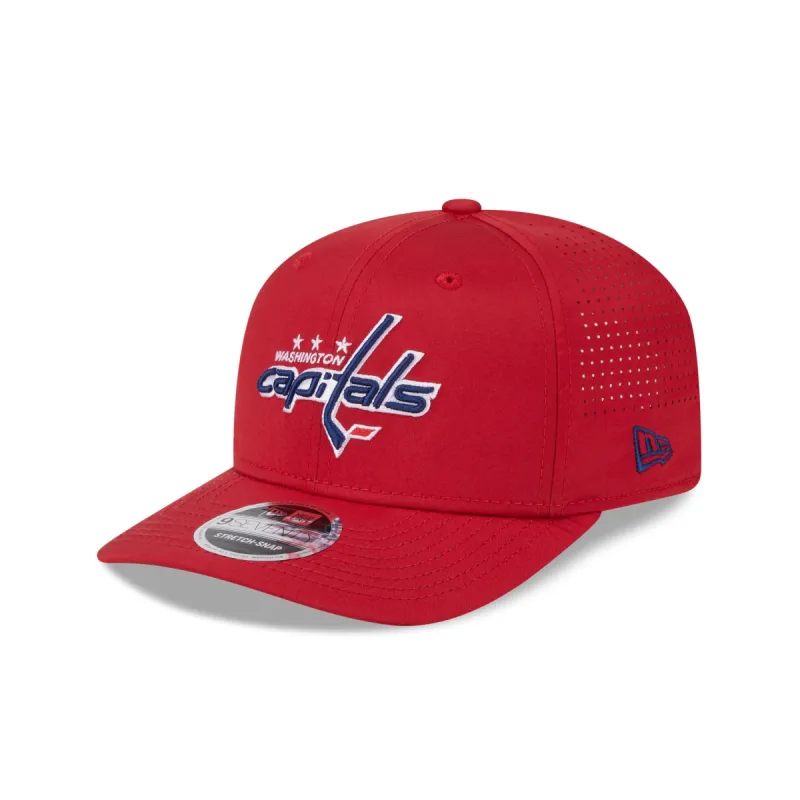 Washington Capitals Perform 9SEVENTY Stretch-Snap Hat sold by New Era