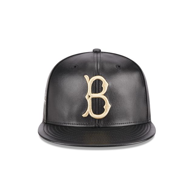 Brooklyn Dodgers Leather 59FIFTY Fitted Hat sold by New Era product image thumbnail 2