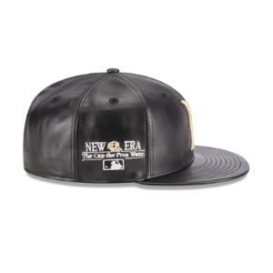 Brooklyn Dodgers Leather 59FIFTY Fitted Hat sold by New Era