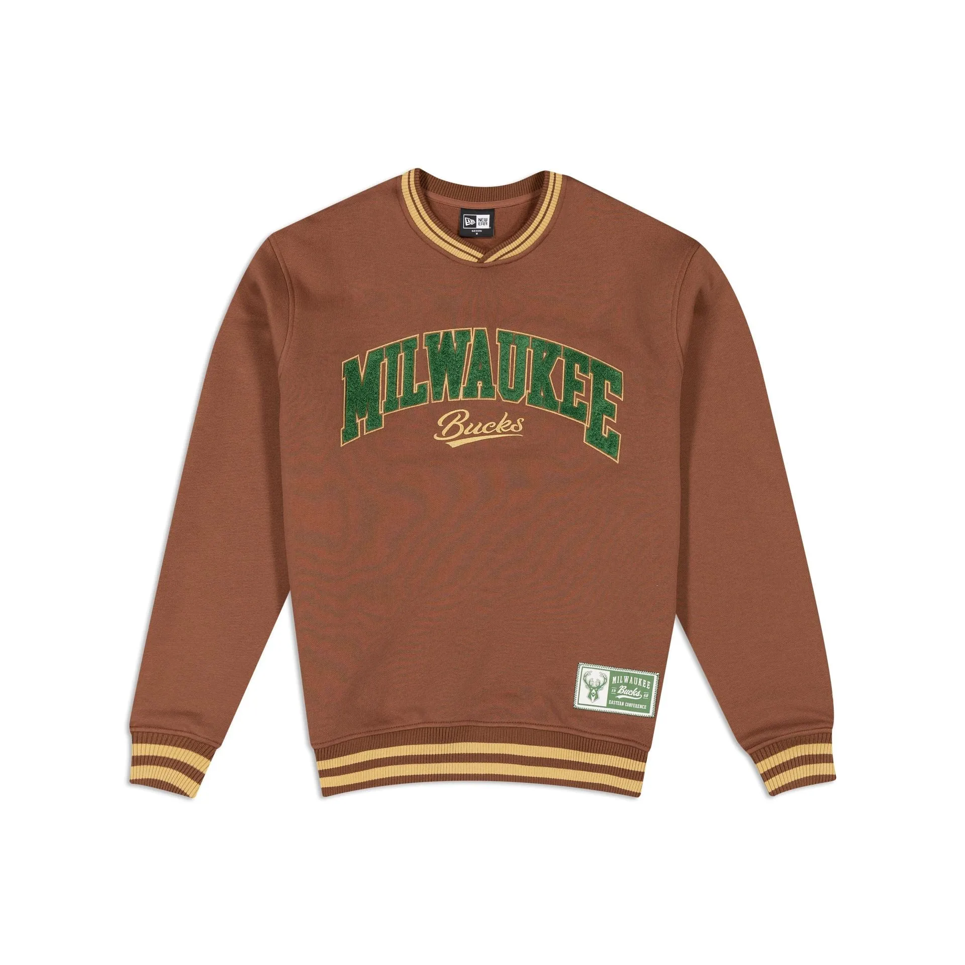 Milwaukee Bucks Letterman Classic Crewneck sold by New Era product image thumbnail 2