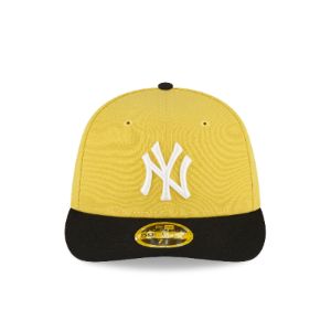 New York Yankees Chartreuse Crown Low Profile 59FIFTY Fitted Hat sold by New Era