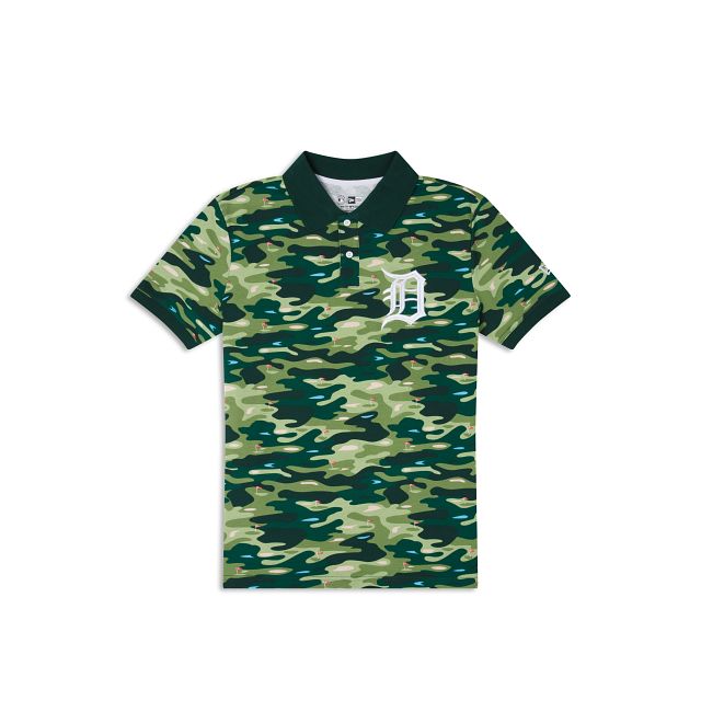 Detroit Tigers Fairway Polo sold by New Era