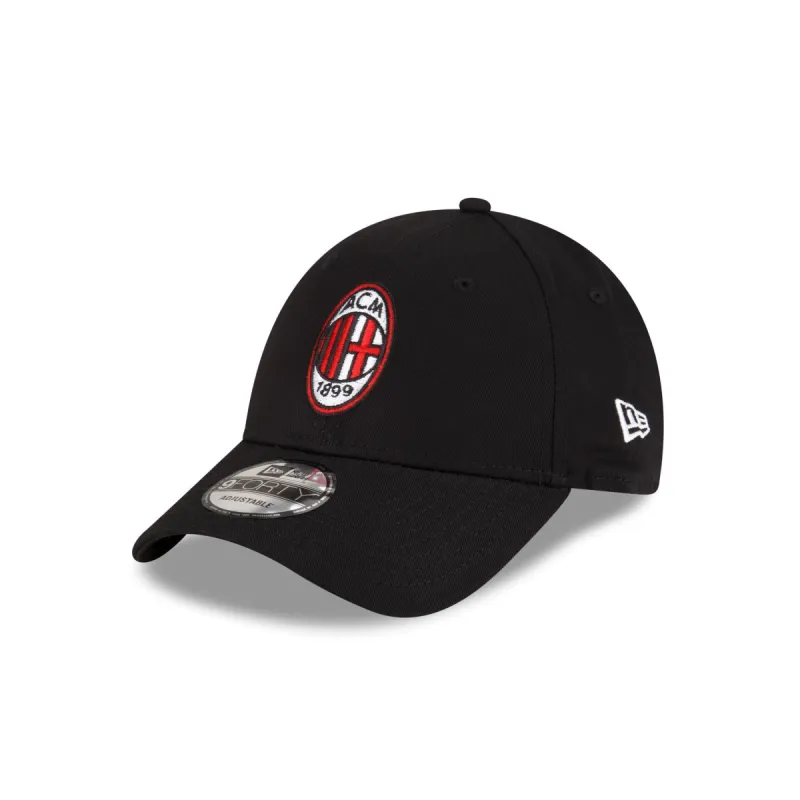 AC Milan Black 9FORTY Adjustable Hat sold by New Era