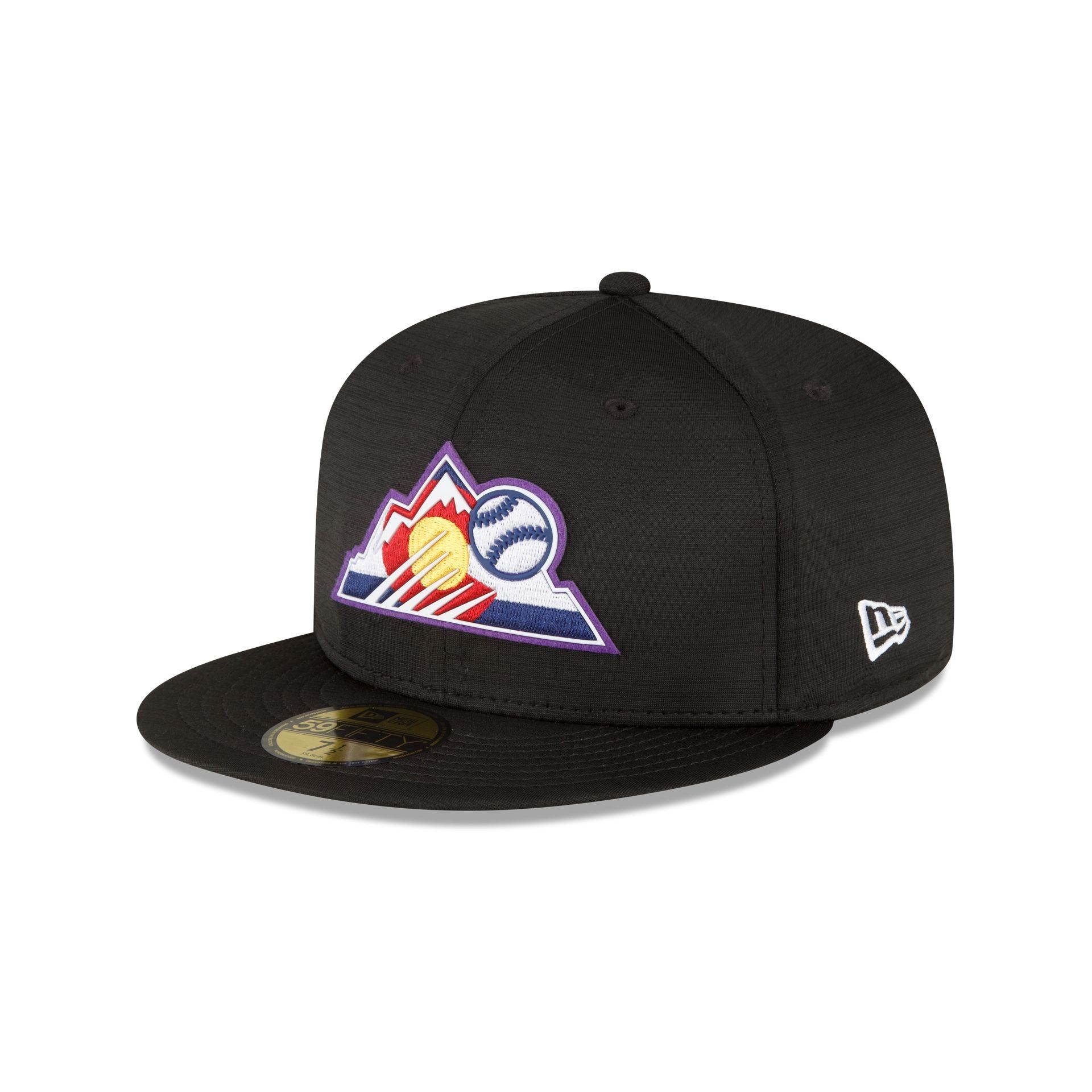 Colorado Rockies 2023 Clubhouse Black 59FIFTY Fitted Hat sold by New Era