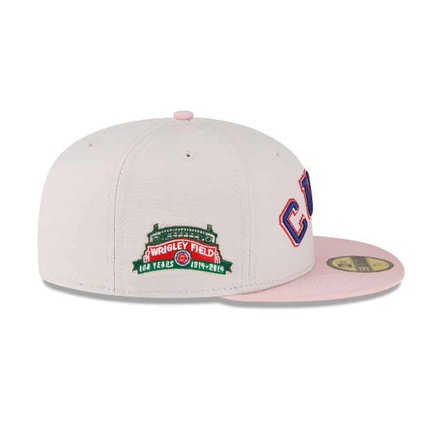 Just Caps Stone Pink Chicago Cubs 59FIFTY Fitted Hat sold by New Era product image thumbnail 4