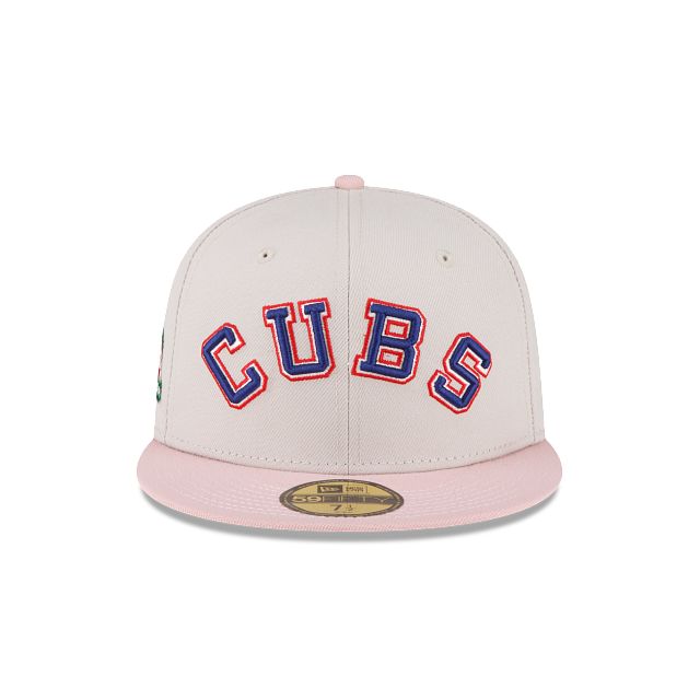 Just Caps Stone Pink Chicago Cubs 59FIFTY Fitted Hat sold by New Era product image thumbnail 2