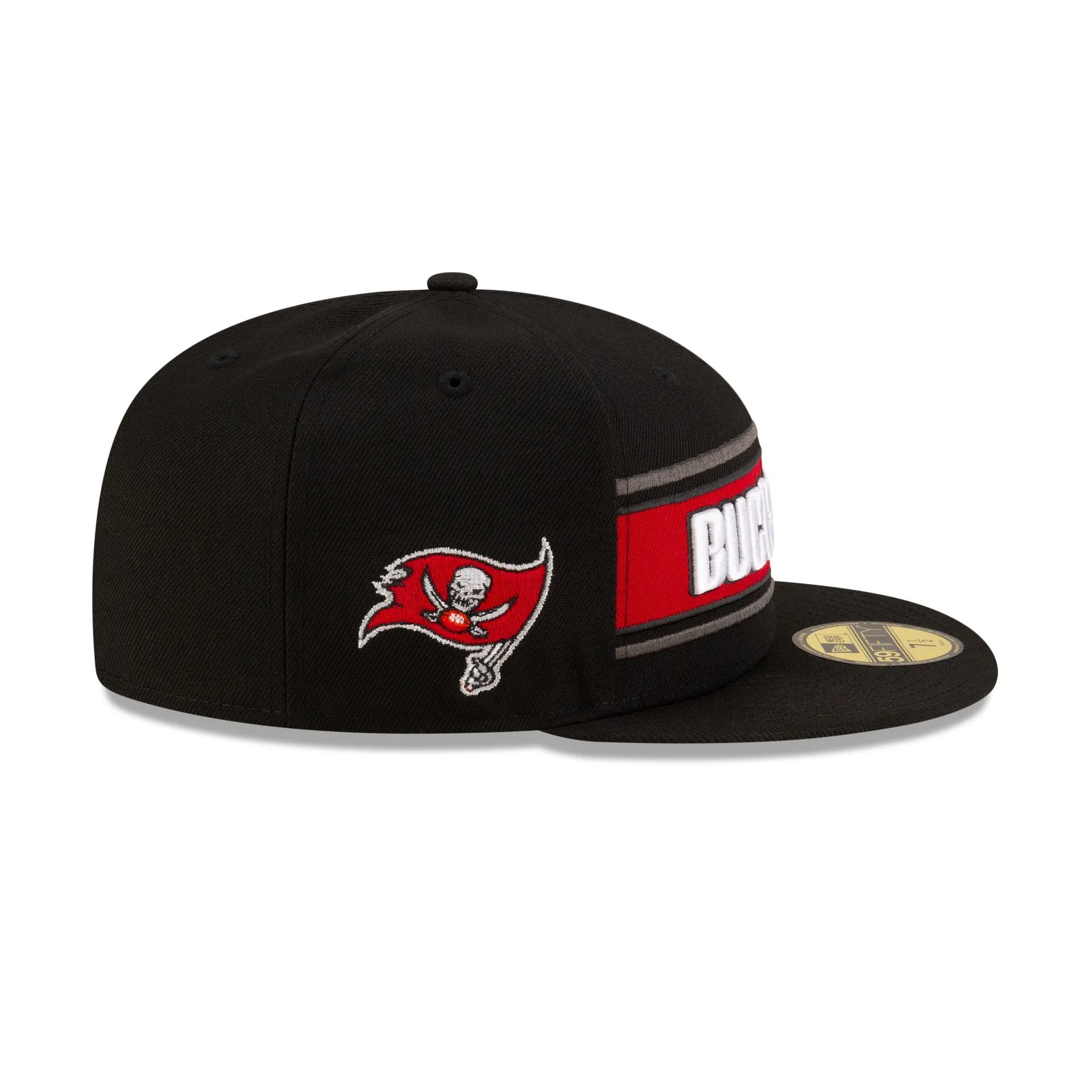 Tampa Bay Buccaneers 2024 Sideline Black 59FIFTY Fitted Hat sold by New Era product image thumbnail 4